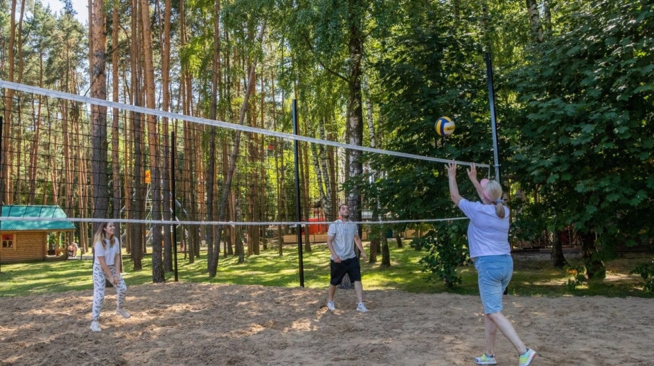Парк отель Воздвиженское волейбольная площадка